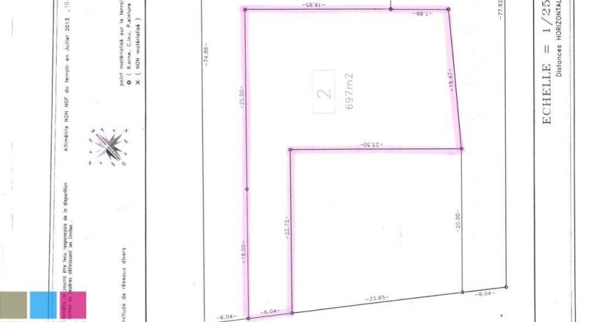 vente Terrain constructible Cers