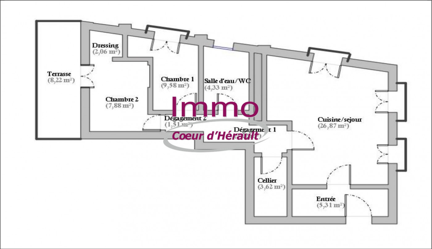 vente Appartement Clermont L'herault - Photo 7