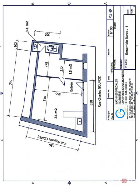 location Locaux d'activité Beziers - Photo 6