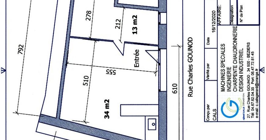 location Locaux d'activité Beziers