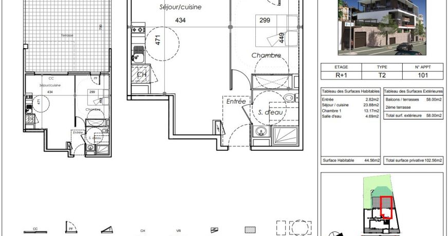 location Appartement Beziers