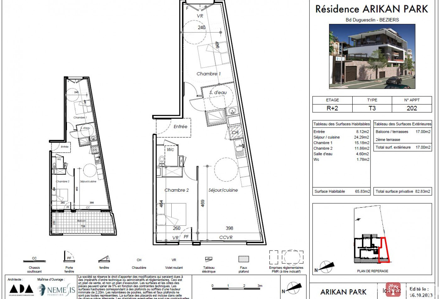 location Appartement Beziers - Photo 10