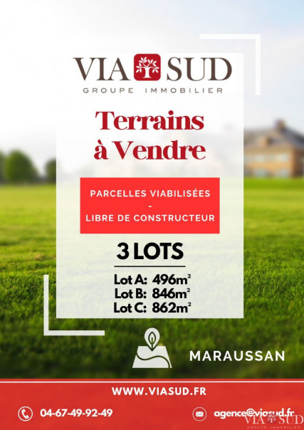 for sale Terrain constructible Maraussan - Photo 2