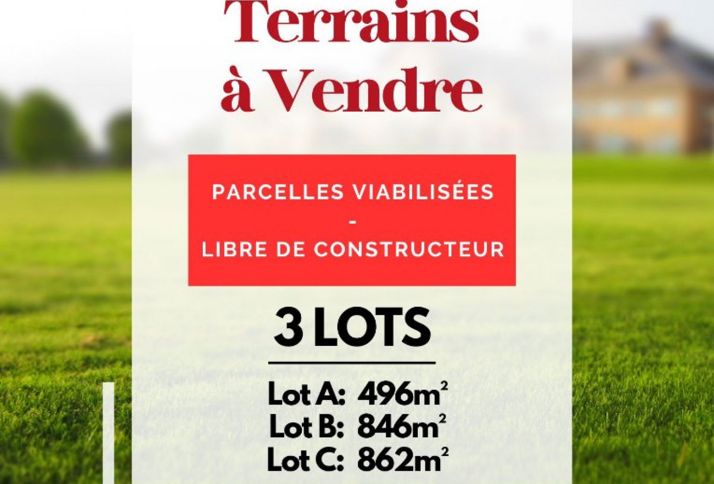 vente Terrain constructible Maraussan - Photo 2