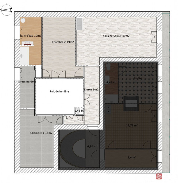 location Appartement Beziers - Photo 8