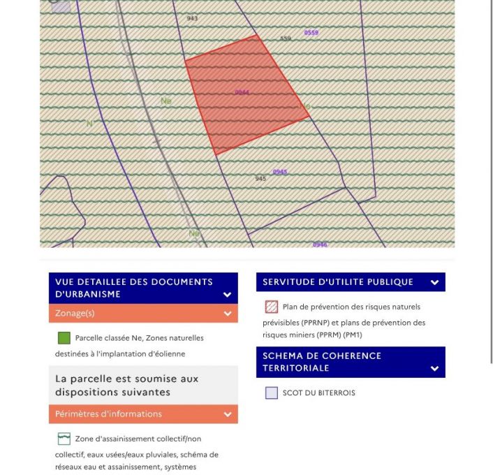 à vendre Terrain de loisir Laurens
