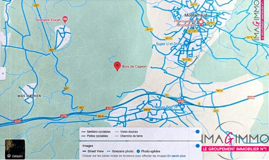 sale Terrain boisé – forêt Montarnaud