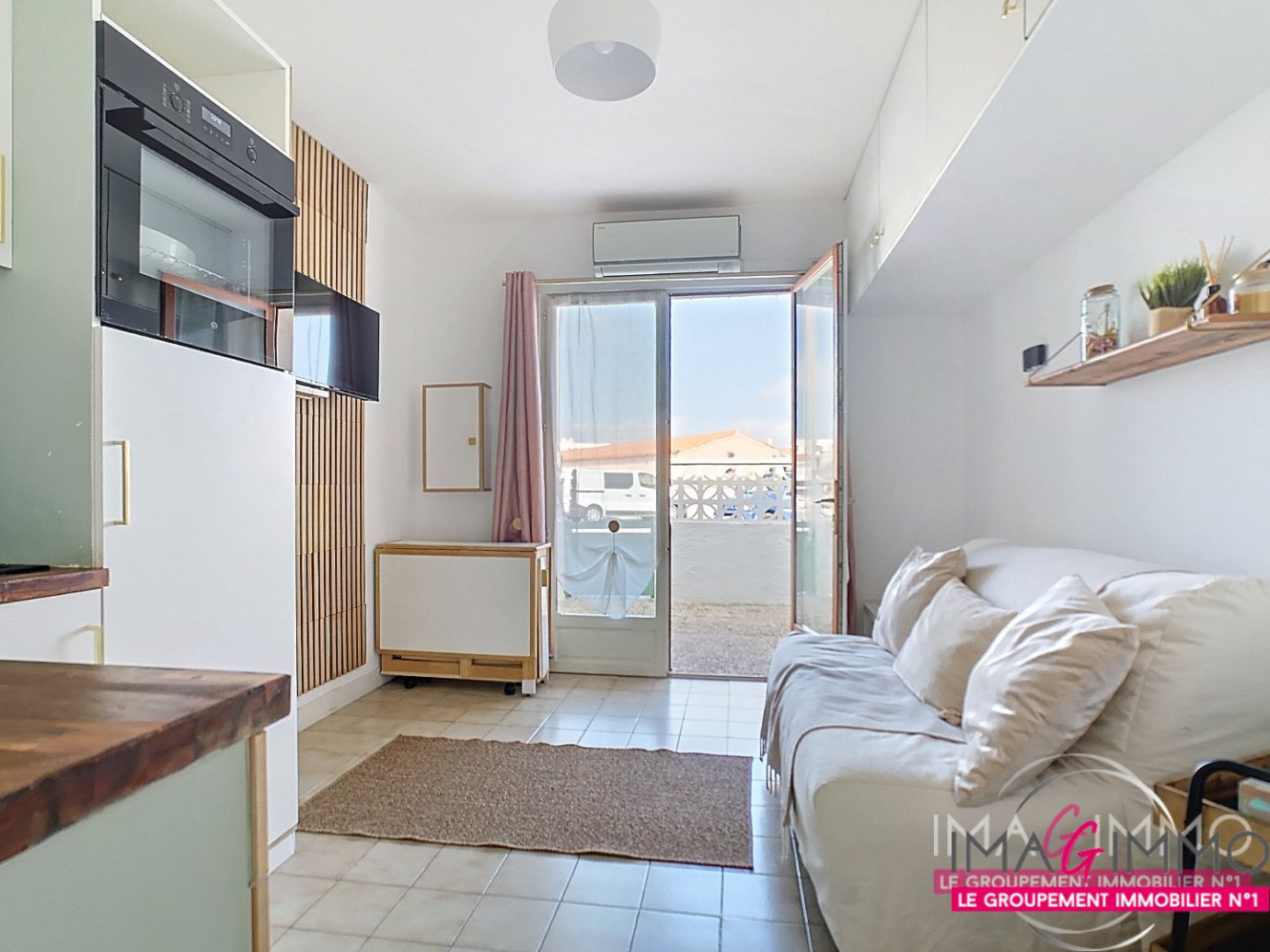 à vendre Appartement en rez de jardin Le Barcares - Photo 1
