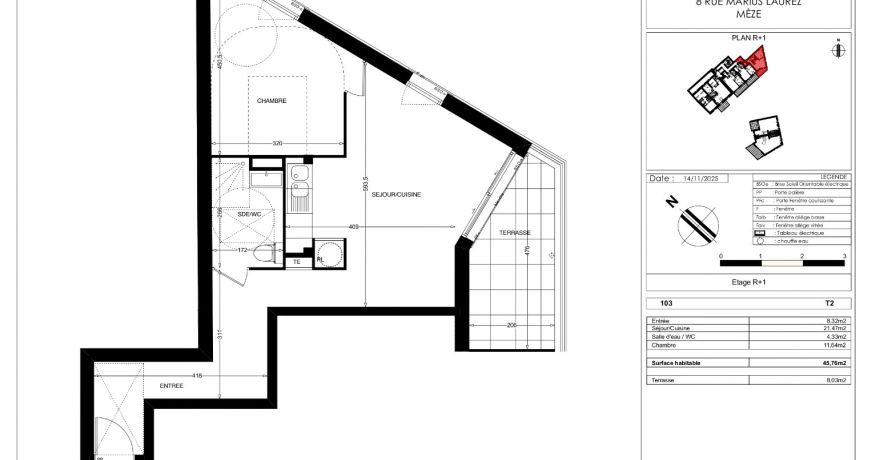 vente Appartement en frais réduits Meze