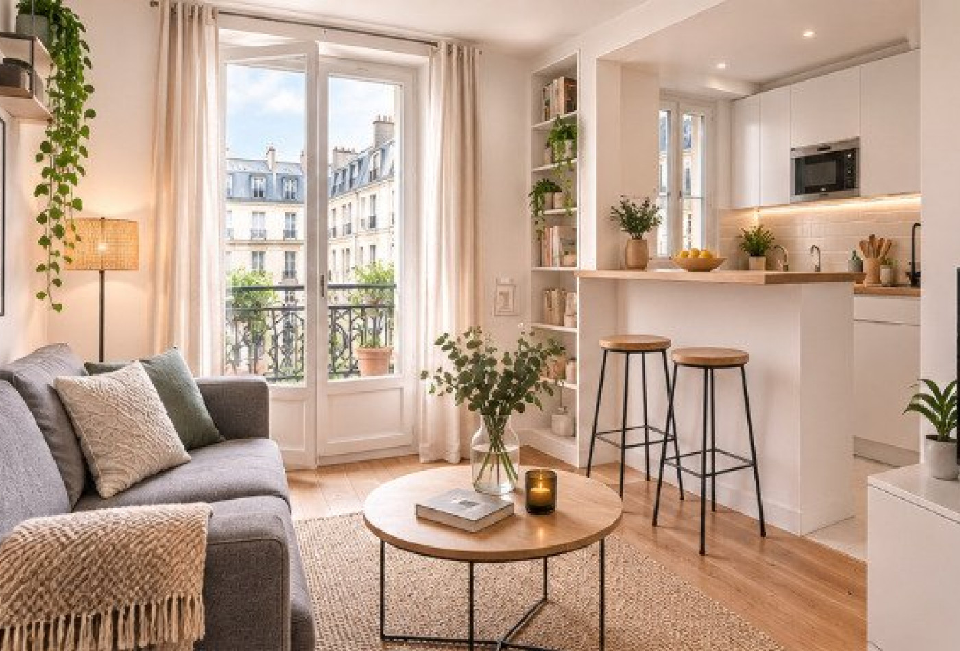 vente Appartement en frais réduits Villeneuve La Garenne - Photo 1