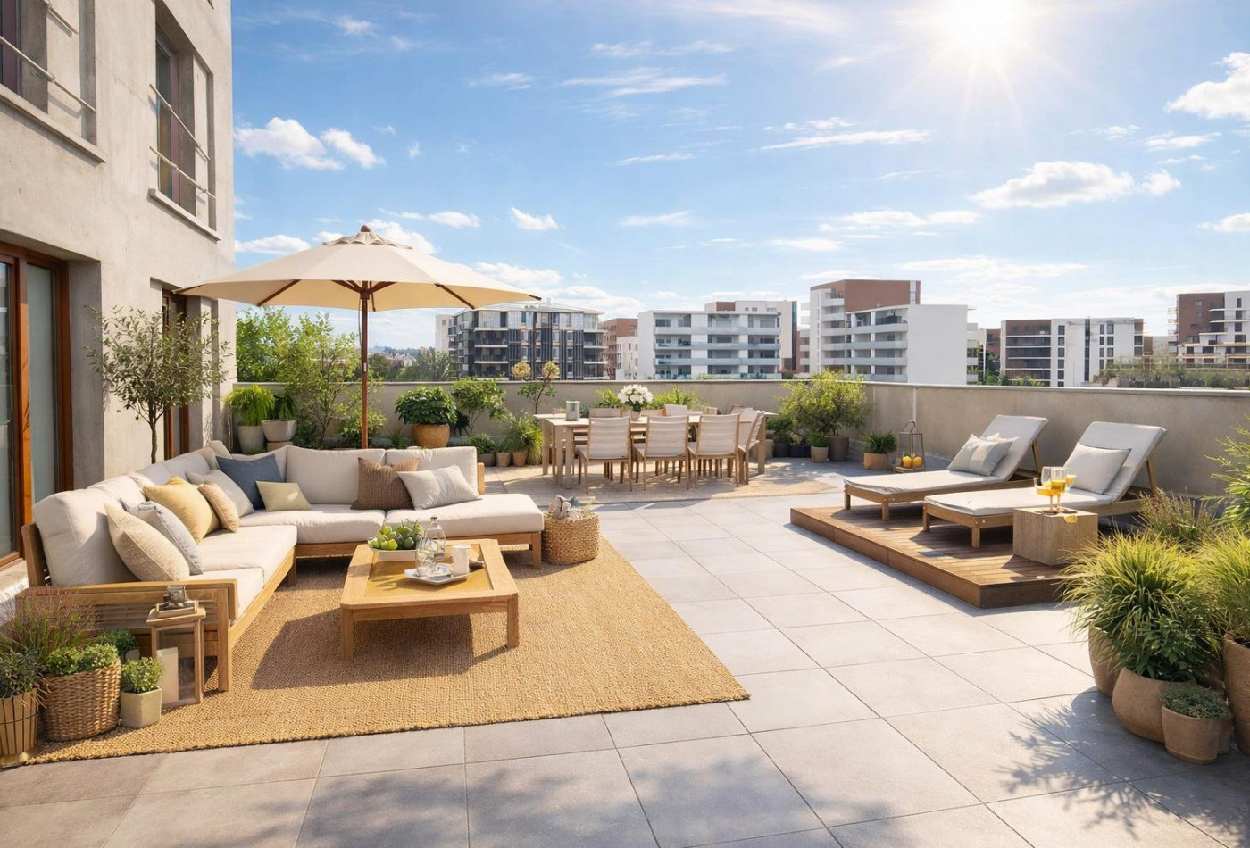 vente Appartement en frais réduits Villeneuve La Garenne - Photo 2