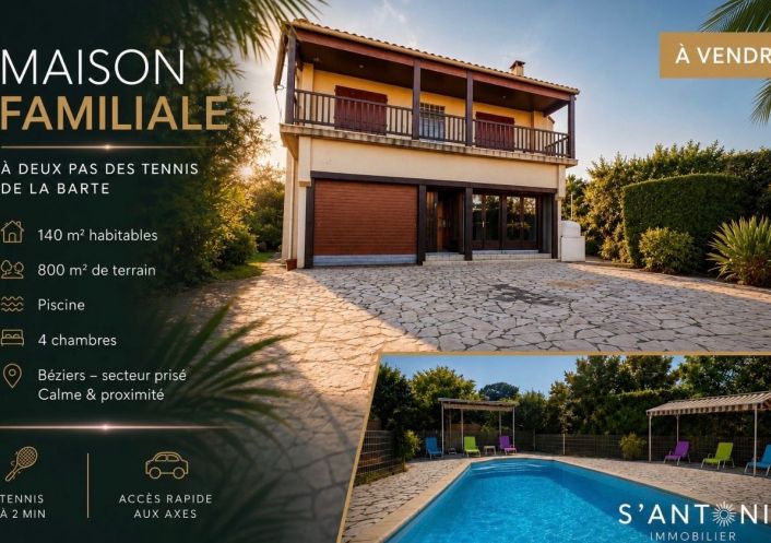 vente Maison Beziers