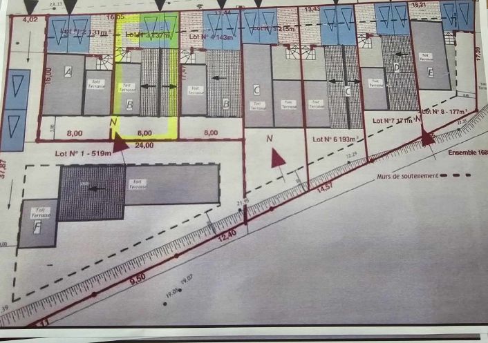 vente Terrain constructible Villeneuve Les Beziers