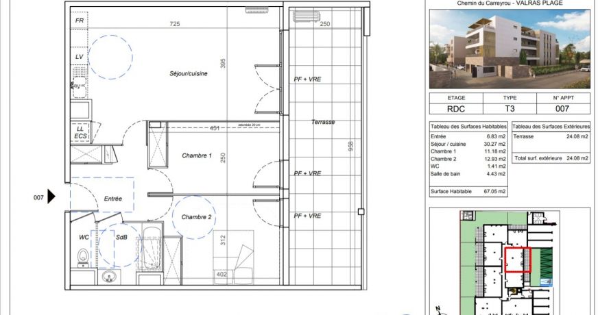 vente Appartement neuf Valras Plage