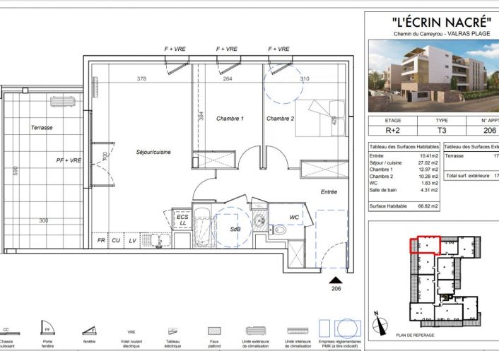 vente Appartement neuf Valras Plage