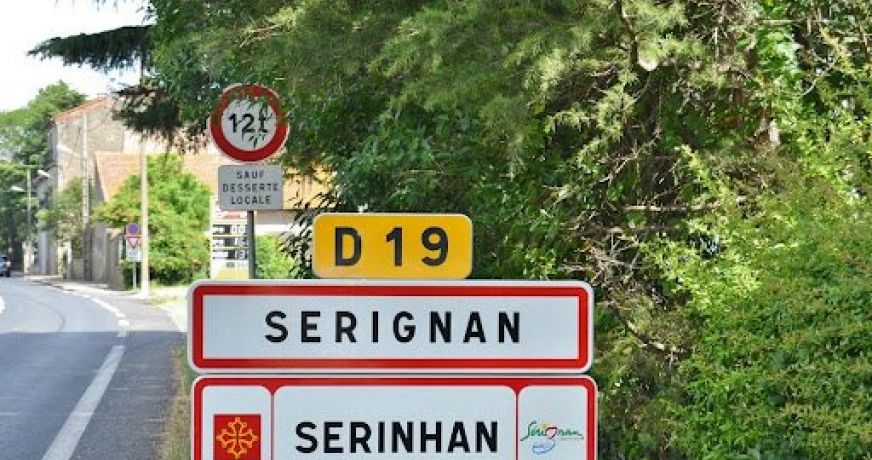 vente Terrain Serignan