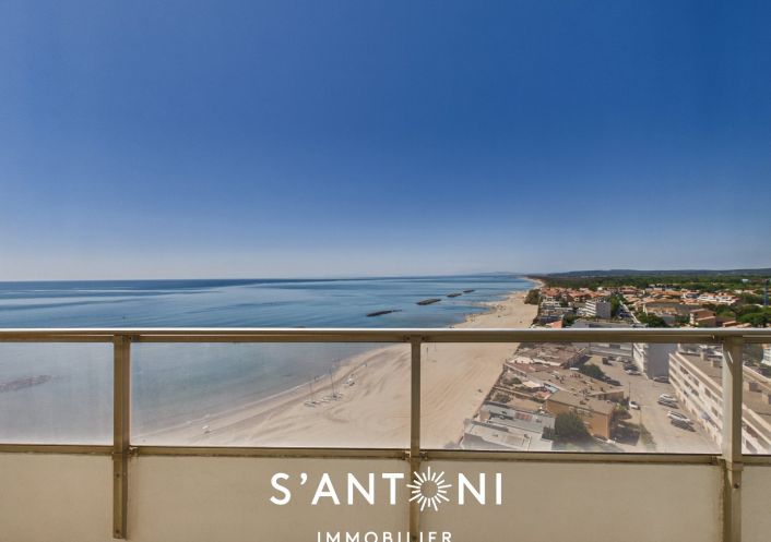 vente Appartement terrasse Valras Plage
