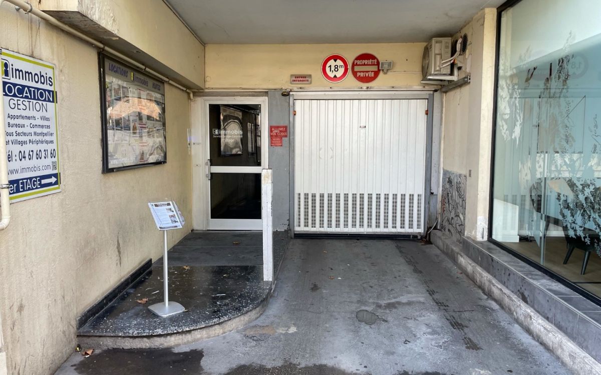 à louer Parking intérieur Montpellier