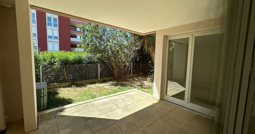 location Appartement en rez de jardin Lattes