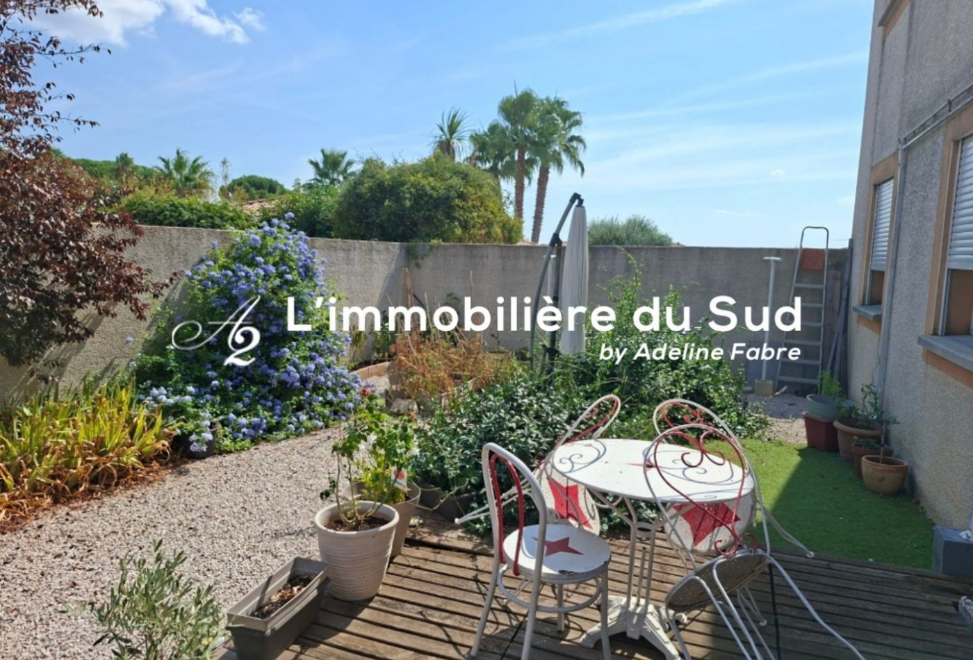 location Appartement en rez de jardin Maraussan - Photo 2