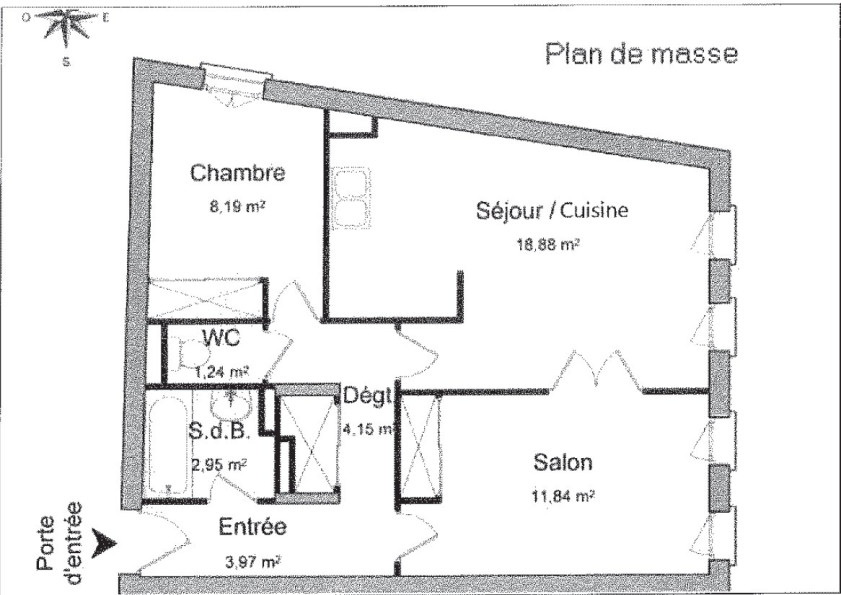 location Appartement rénové Pezenas - Photo 6