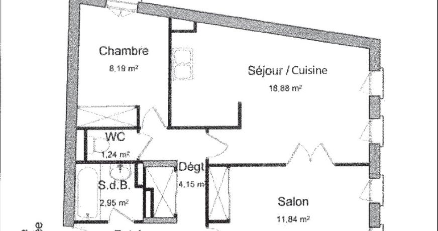 location Appartement rénové Pezenas