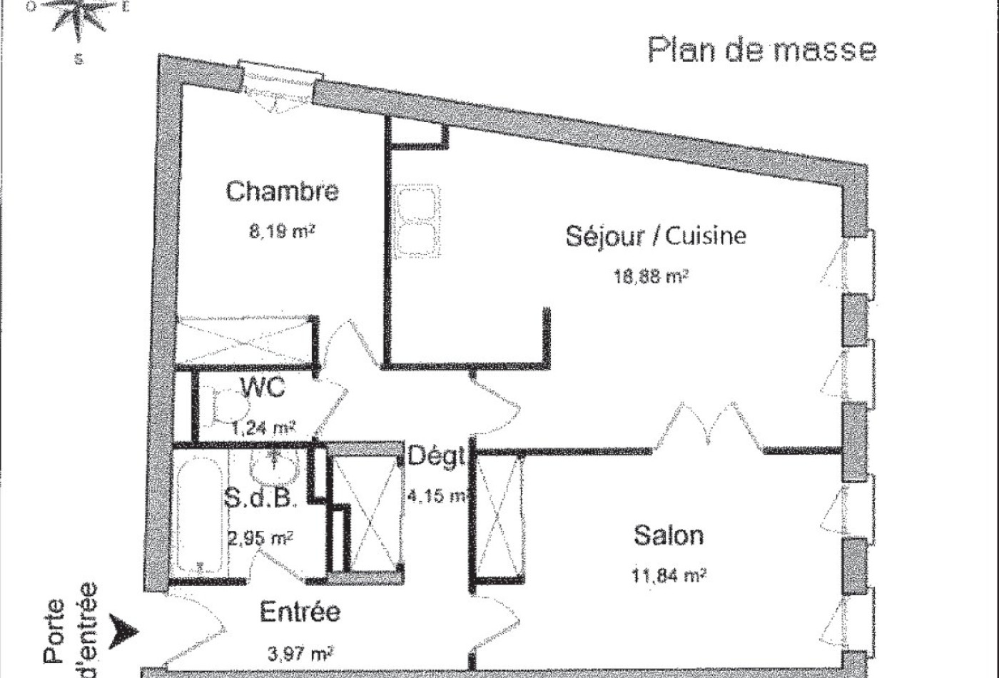 location Appartement rénové Pezenas - Photo 6