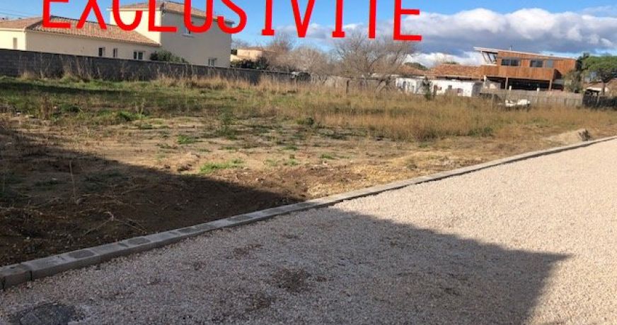 vente Terrain Le Grau D'agde
