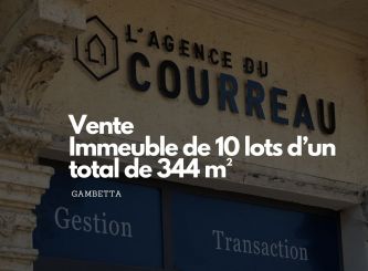 vente Immeuble Montpellier