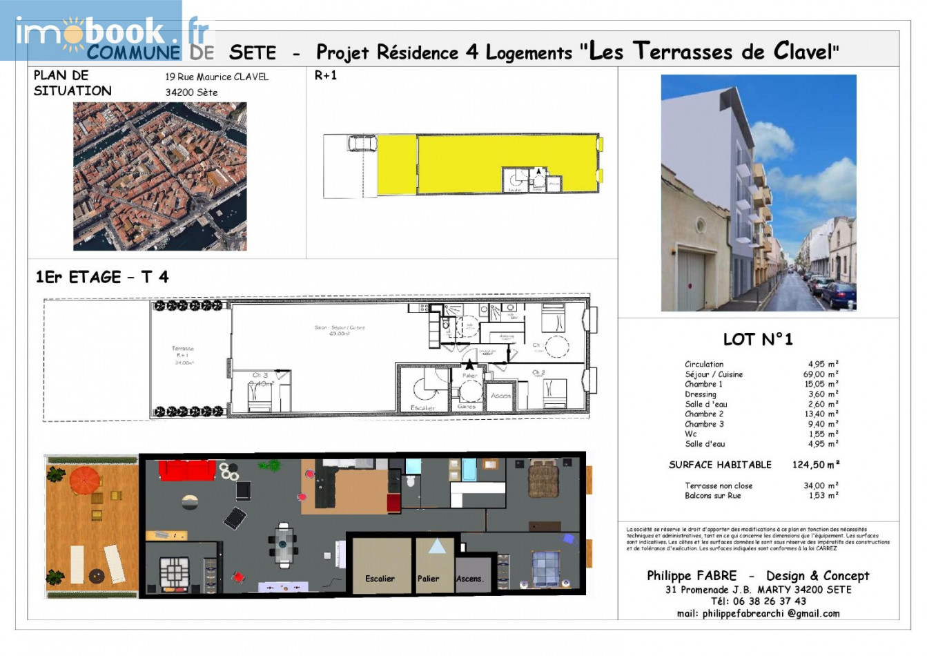 vente Appartement en frais réduits Sete - Photo 3