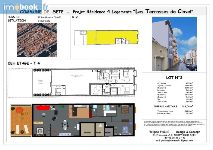 vente Appartement en frais réduits Sete