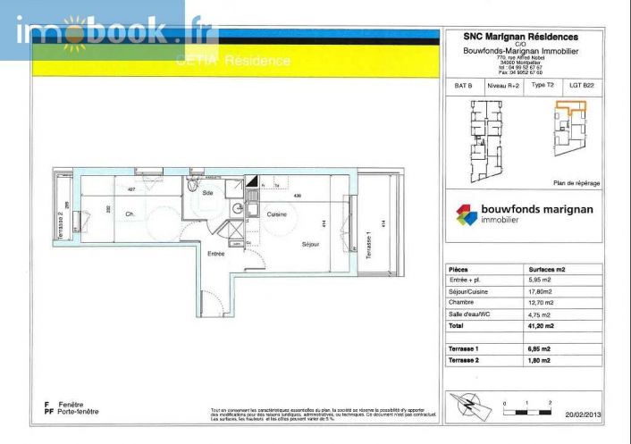 vente Appartement en frais réduits Sete