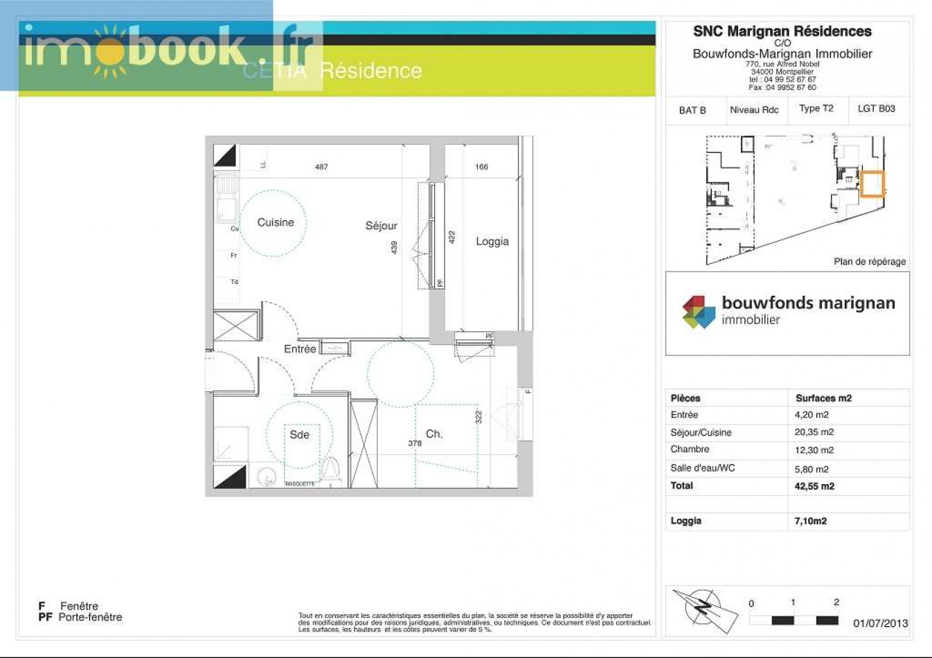 vente Appartement en frais réduits Sete - Photo 7