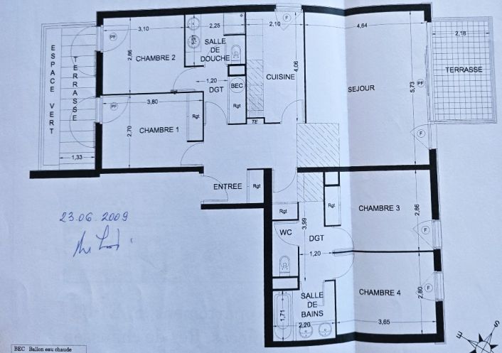 vente Appartement Sete