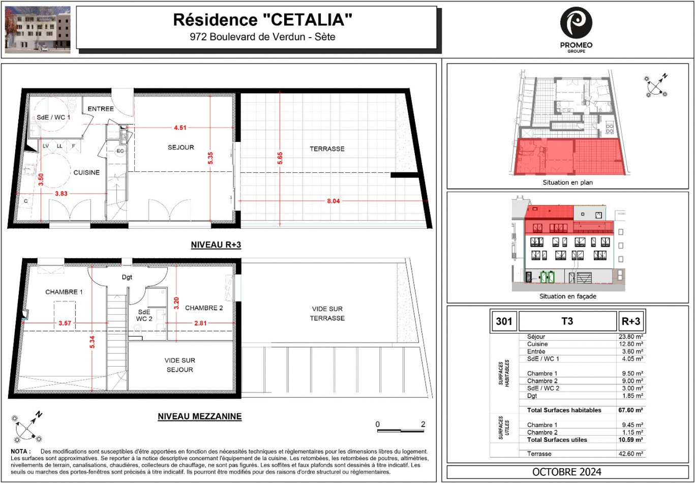 vente Appartement en frais réduits Sete - Photo 5