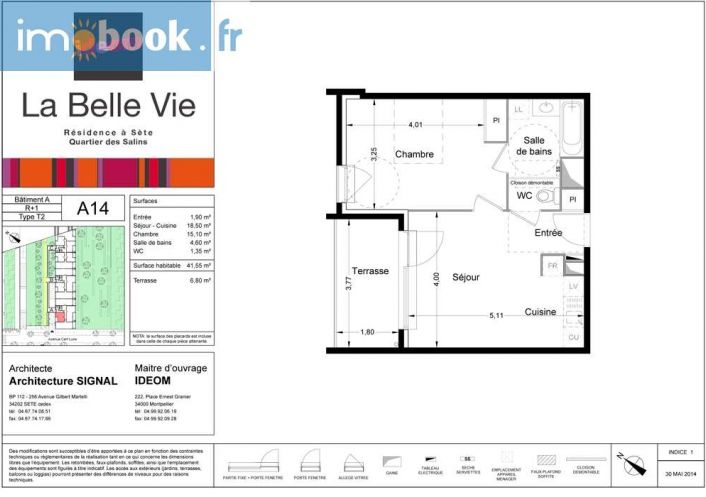 vente Appartement en frais réduits Sete