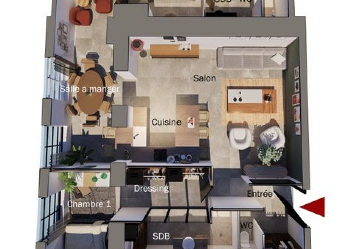 vente Appartement Sete