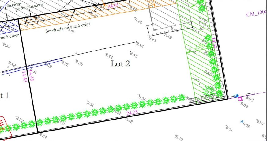 vente Terrain constructible Frontignan