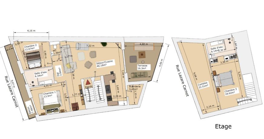 vente Appartement Sete