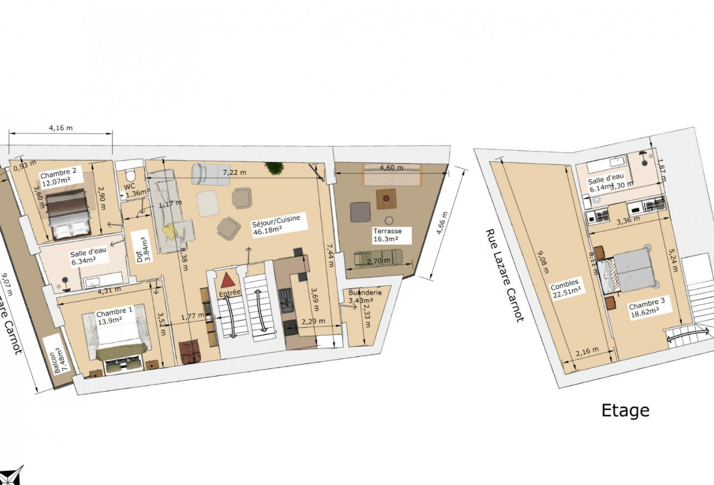 vente Appartement Sete - Photo 3