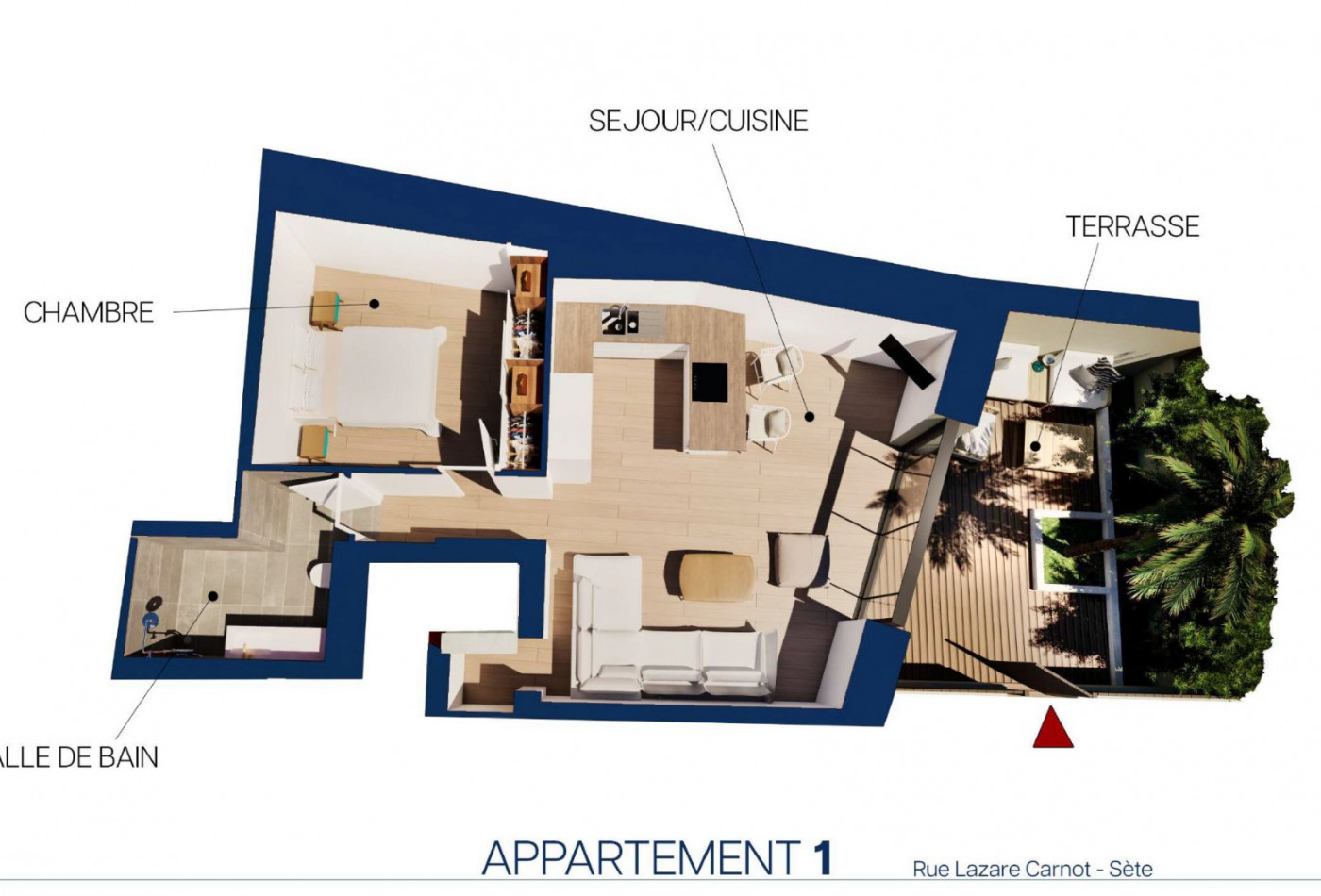 vente Appartement Sete - Photo 3