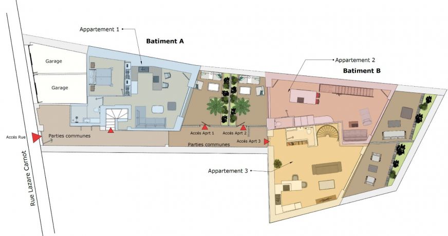 vente Appartement Sete