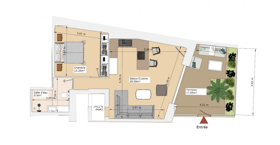 vente Appartement Sete - Photo 5
