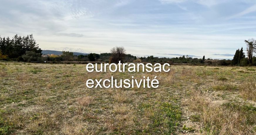 vente Terrain Montbazin