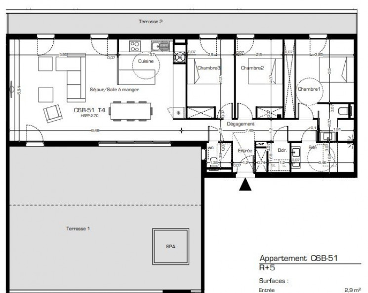 vente Villa sur toit Beziers - Photo 1