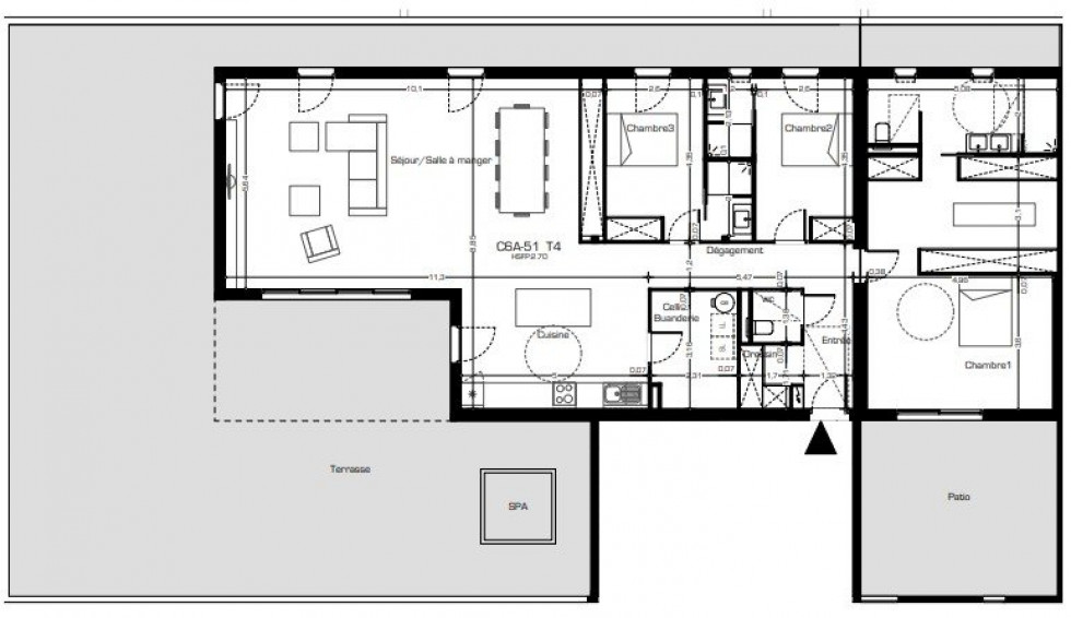 vente Villa sur toit Beziers - Photo 1