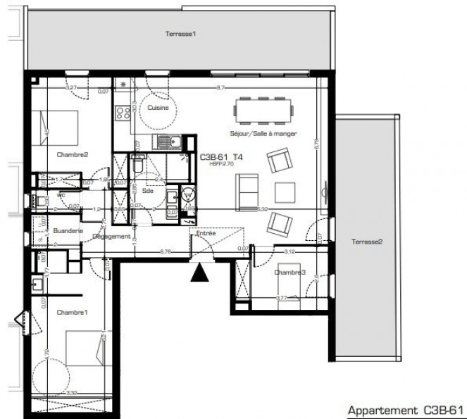 vente Villa sur toit Beziers - Photo 1