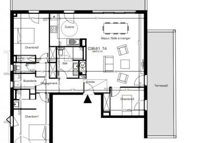 vente Villa sur toit Beziers