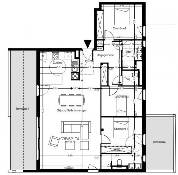 vente Villa sur toit Beziers - Photo 2