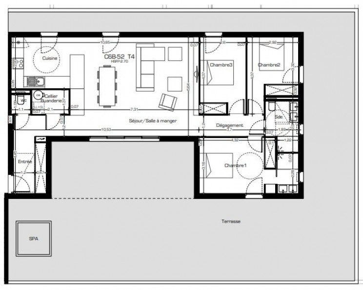 vente Villa sur toit Beziers - Photo 1